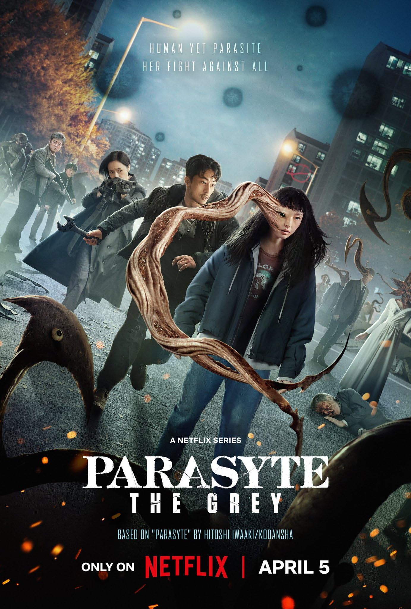 مشاهدة مسلسل Parasyte: The Grey موسم 1 حلقة 1 (2024)